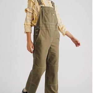 Dickies Cropped Carpenter Bib Overalls NWT sz XS
